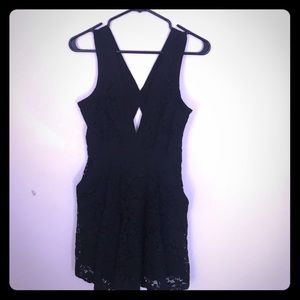 Adorable lace free people mini dress